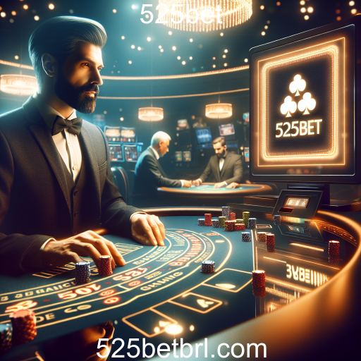 Viva a Emoção do Cassino Ao Vivo no 525bet